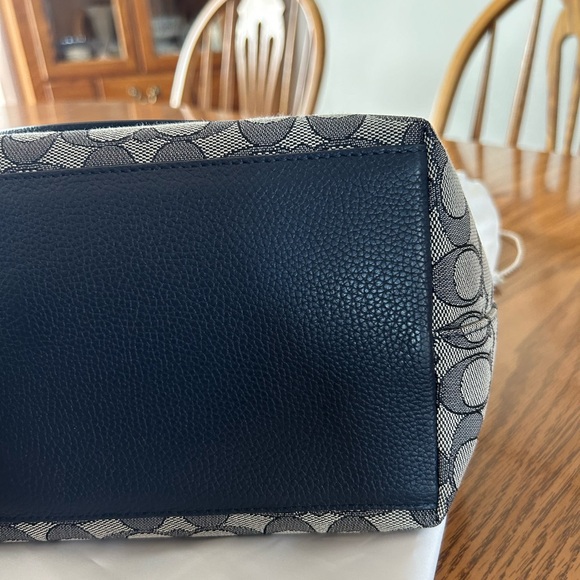 COPY - Coach Signature Jacquard Taylor Tote - Picture 9 of 11